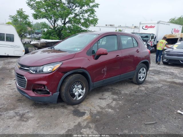 3GNCJKSB1HL273894 Chevrolet TRAX LS