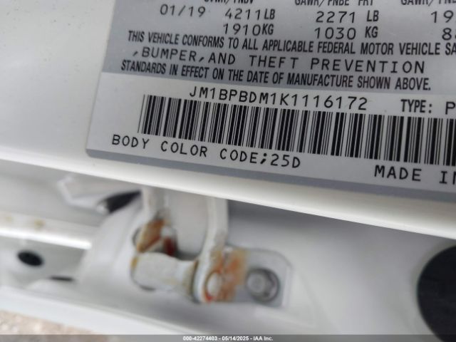 JM1BPBDM1K1116172 Mazda Mazda3 Preferred Package