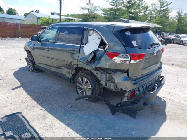 5TDJZRFH6JS882317 Toyota Highlander Xle