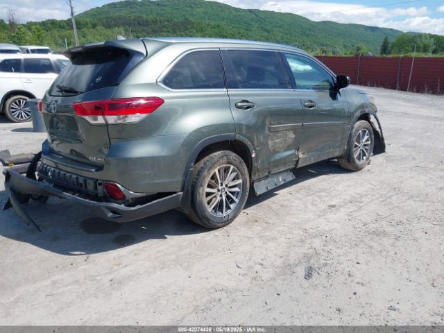 5TDJZRFH6JS882317 Toyota Highlander Xle