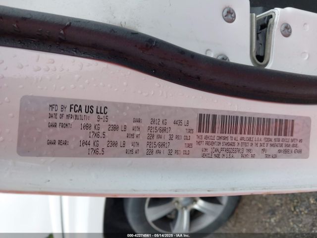 1C4NJPFA9GD537013 Jeep Patriot High Altitude Edition