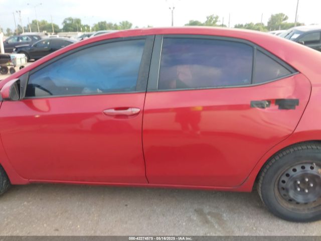 5YFBURHE1GP395257 Toyota COROLLA LE