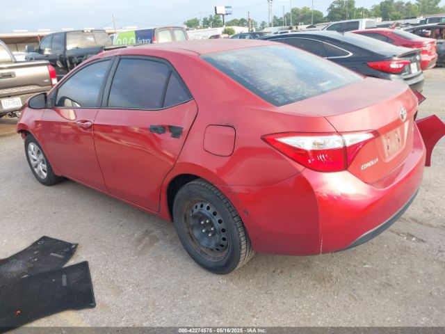 5YFBURHE1GP395257 Toyota COROLLA LE