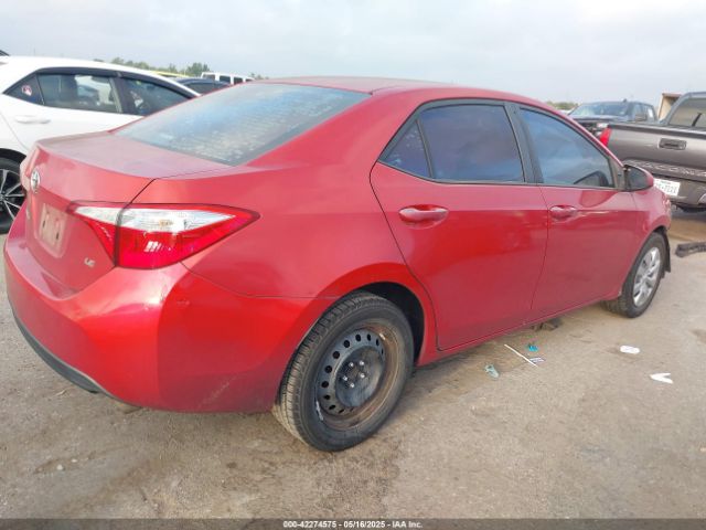 5YFBURHE1GP395257 Toyota COROLLA LE