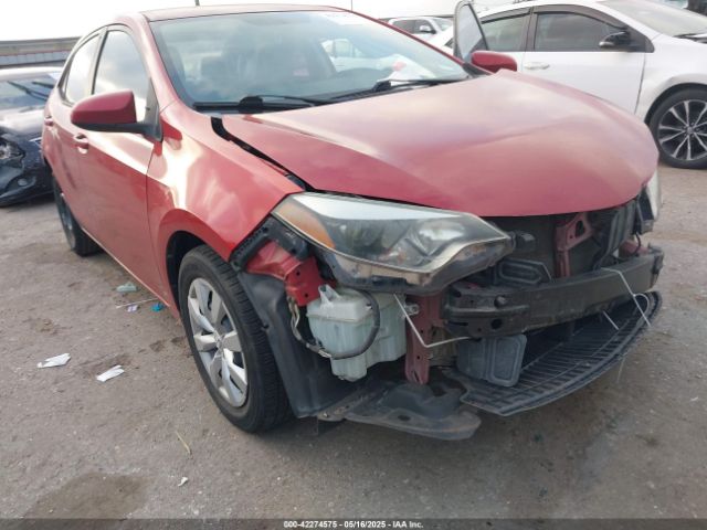 5YFBURHE1GP395257 Toyota COROLLA LE
