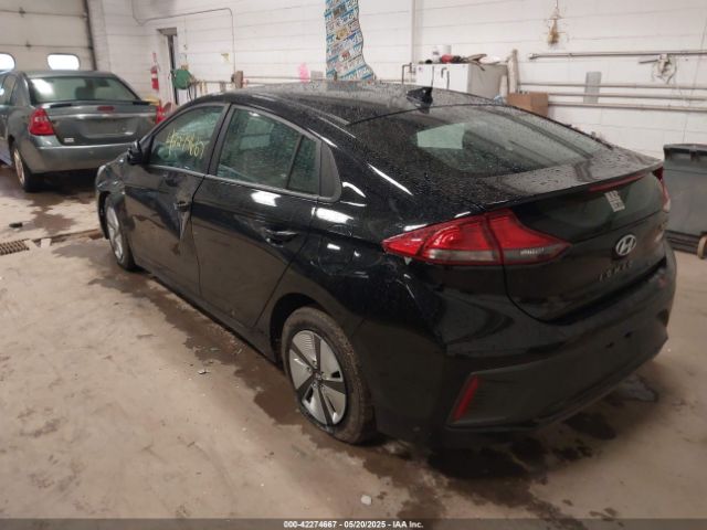 KMHC65LC9JU068768 Hyundai Ioniq Hybrid Blue