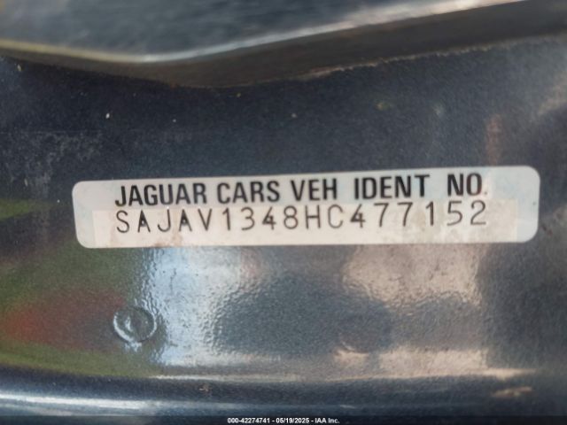 1987 JAGUAR XJ6 SAJAV1348HC477152 Photo 8