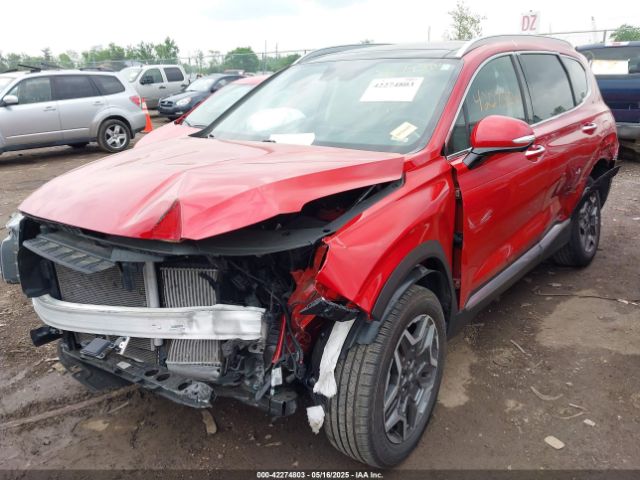 5NMS4DAL9MH353646 Hyundai Santa Fe Limited
