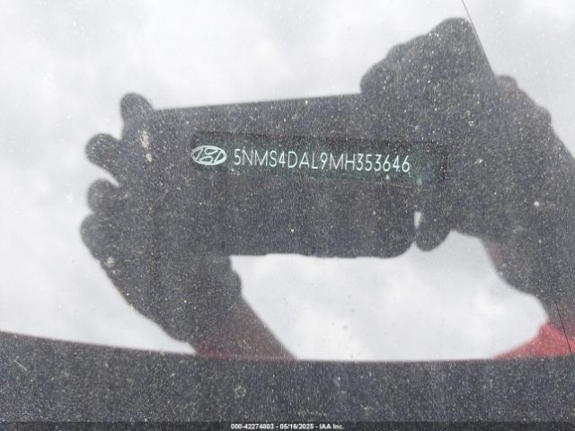 5NMS4DAL9MH353646 Hyundai Santa Fe Limited