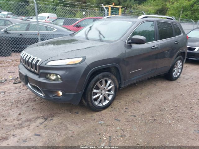 1C4PJMDX3JD550300 Jeep Cherokee Limited 4x4
