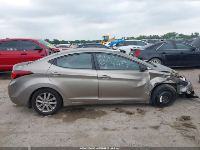 5NPDH4AE0FH568787 Hyundai ELANTRA SE