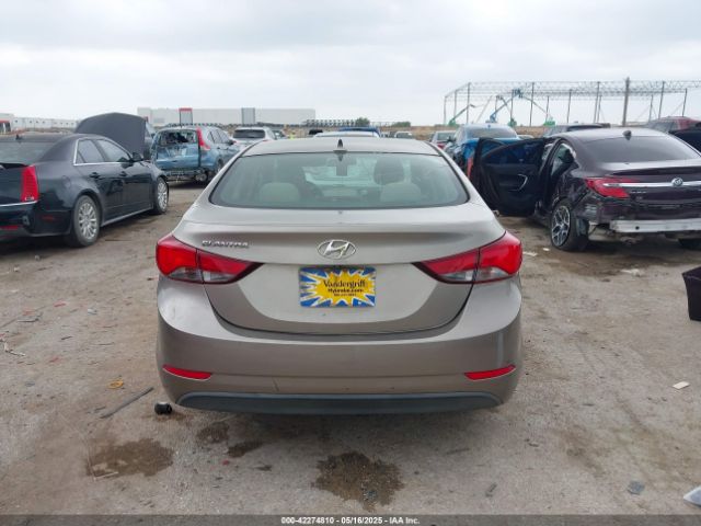 5NPDH4AE0FH568787 Hyundai ELANTRA SE
