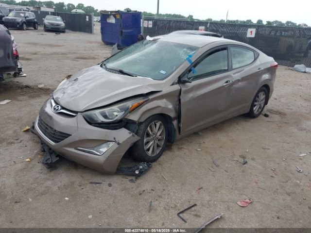 5NPDH4AE0FH568787 Hyundai ELANTRA SE