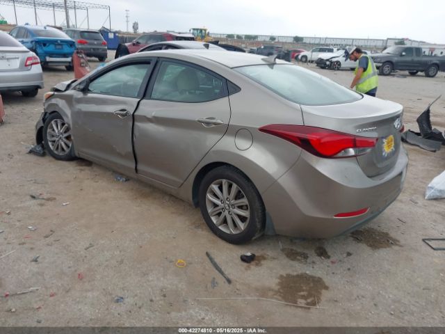 5NPDH4AE0FH568787 Hyundai ELANTRA SE