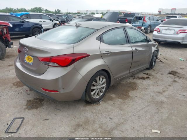 5NPDH4AE0FH568787 Hyundai ELANTRA SE