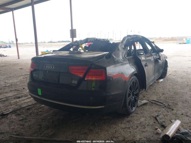 2012 AUDI A8 L WAURVAFD2CN036866 Photo 3