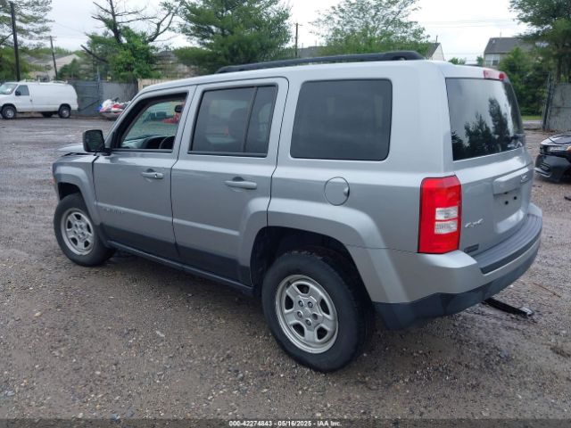 1C4NJRBB8HD122051 Jeep Patriot Sport 4x4