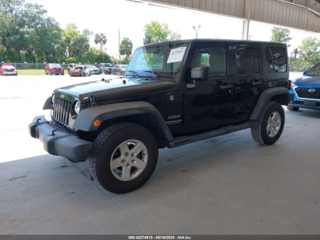 1C4BJWDG1GL266684 Jeep Wrangler Unlimited Sport