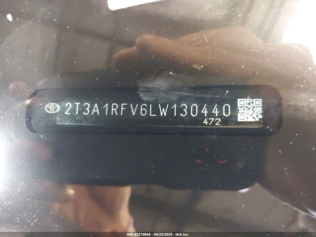 2T3A1RFV6LW130440 Toyota Rav4 Xle Premium