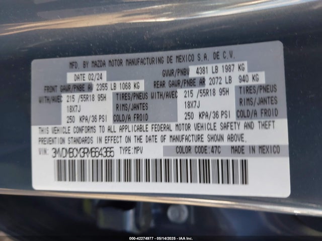 3MVDMBCM3RM664365 Mazda Cx-30 2.5 S Carbon Edition