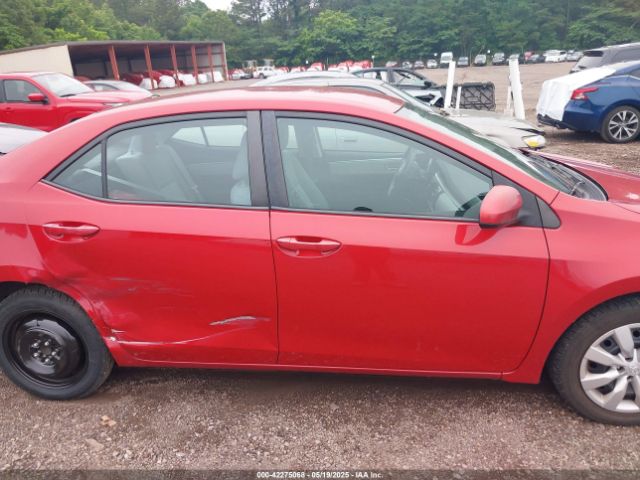 2T1BURHE6FC460277 Toyota COROLLA LE