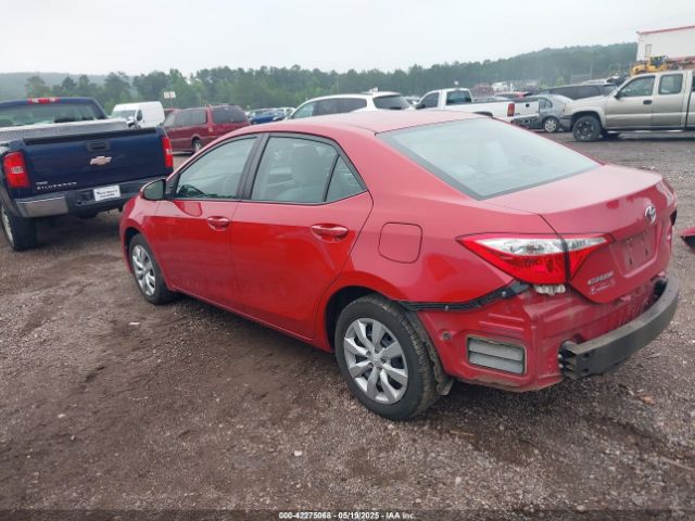 2T1BURHE6FC460277 Toyota COROLLA LE