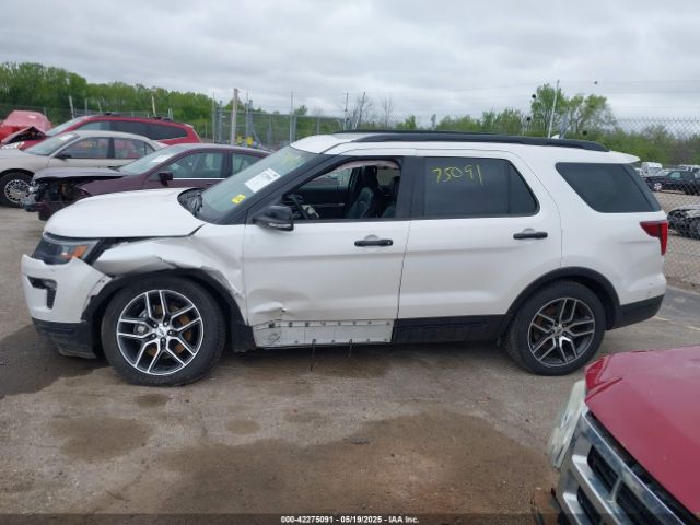 1FM5K8GT0JGC48915 Ford EXPLORER SPORT