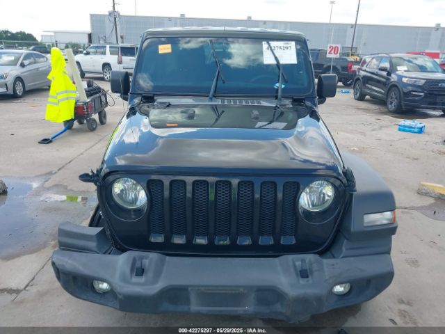 1C4HJXDG9KW653488 Jeep Wrangler Unlimited Sport 4x4