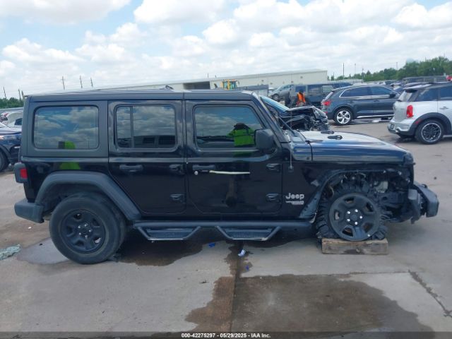 1C4HJXDG9KW653488 Jeep Wrangler Unlimited Sport 4x4
