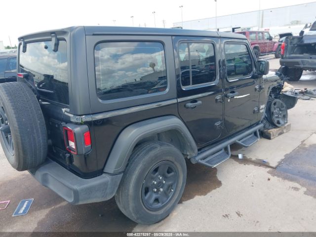 1C4HJXDG9KW653488 Jeep Wrangler Unlimited Sport 4x4