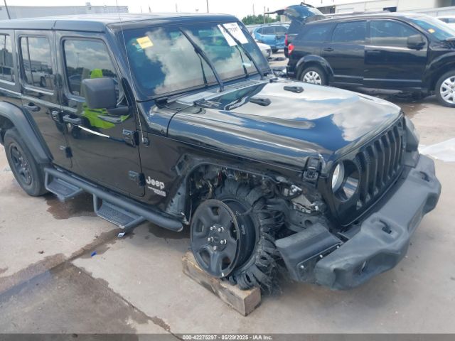 1C4HJXDG9KW653488 Jeep Wrangler Unlimited Sport 4x4