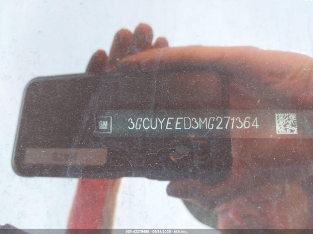 3GCUYEED3MG271364 Chevrolet Silverado 1500 4wd  Short Bed Rst