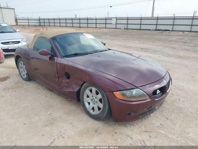 2003 BMW Z4 4USBT33443LS47101