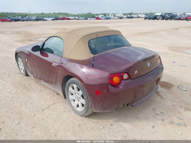 2003 BMW Z4 4USBT33443LS47101 Photo 2