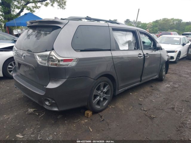 5TDXZ3DC4KS014221 Toyota Sienna Se 8 Passenger