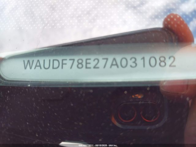 2007 AUDI A4 WAUDF78E27A031082 Photo 8