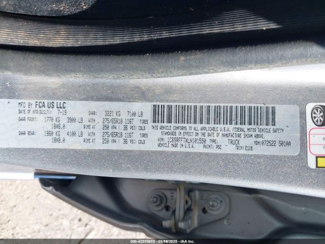 1C6SRFFTXLN101550 RAM 1500 Big Horn