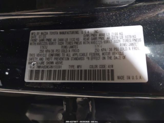 7MMVABDM5RN155591 Mazda Cx-50 2.5 S Premium