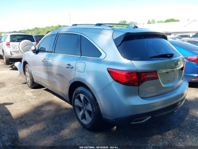 2016 ACURA MDX 5FRYD3H24GB010281 Photo 2