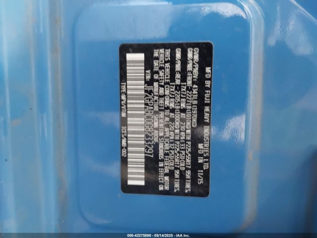 JF2GPABC0G8233297 Subaru Crosstrek 2.0i Premium