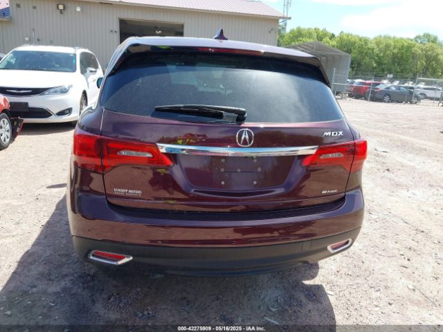 5FRYD4H42FB010866 Acura Mdx Technology Package