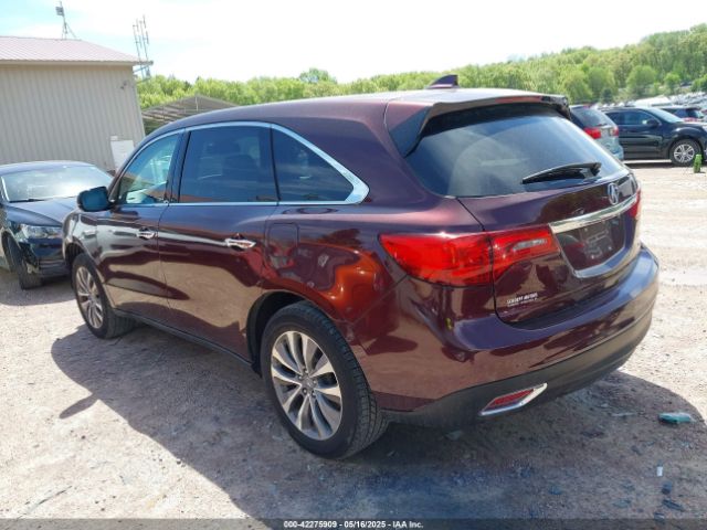 5FRYD4H42FB010866 Acura Mdx Technology Package