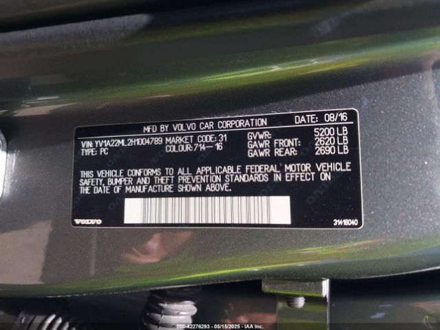 2017 VOLVO S90 YV1A22ML2H1004789 Photo 8