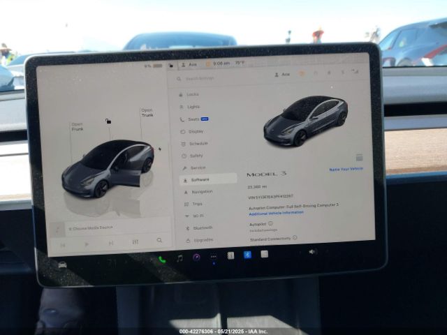 5YJ3E1EA3PF412267 Tesla Model 3 Rear-wheel Drive