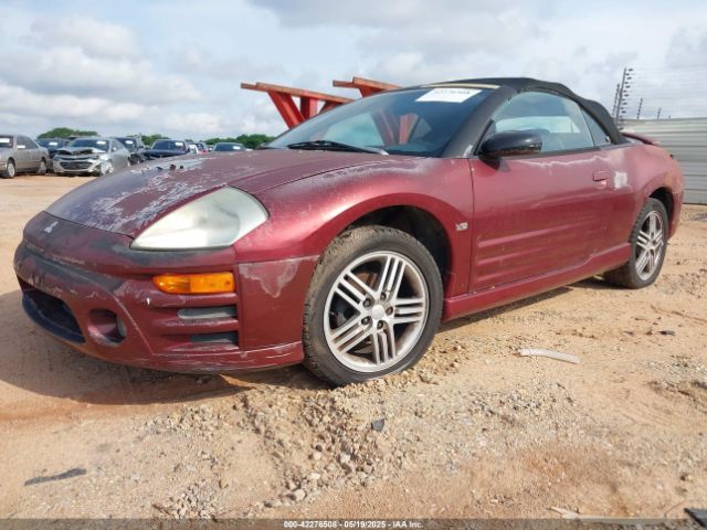 2003 MITSUBISHI ECLIPSE SPYDER 4A3AE55H43E115237 Photo 1