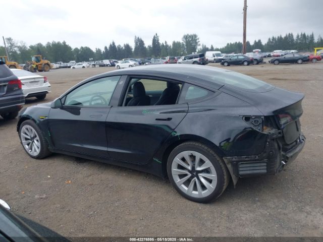 5YJ3E1EA3NF355923 Tesla Model 3 Rear-wheel Drive