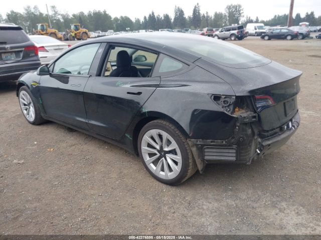 5YJ3E1EA3NF355923 Tesla Model 3 Rear-wheel Drive