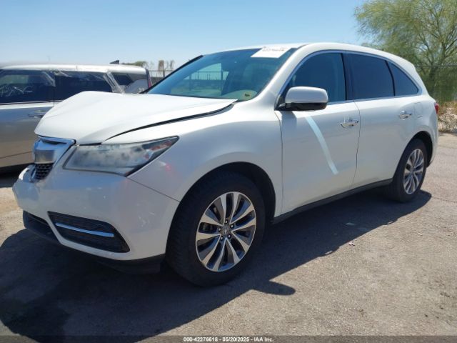 5FRYD3H42EB012691 Acura Mdx Technology Package