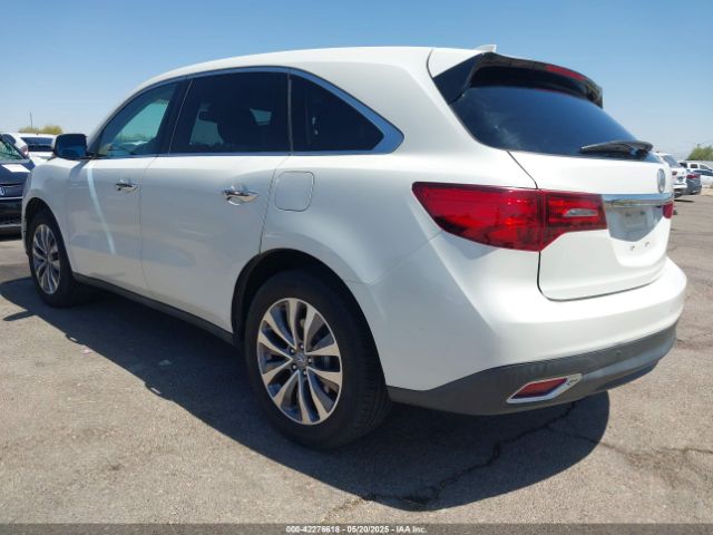 5FRYD3H42EB012691 Acura Mdx Technology Package