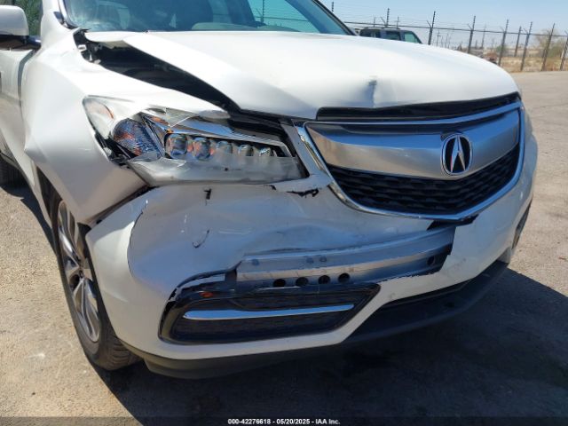 5FRYD3H42EB012691 Acura Mdx Technology Package